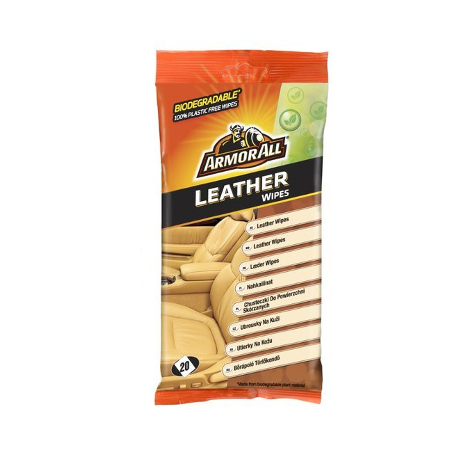 ARMORALL Servetėlės odiniams paviršiams 20vnt ArmorAll 