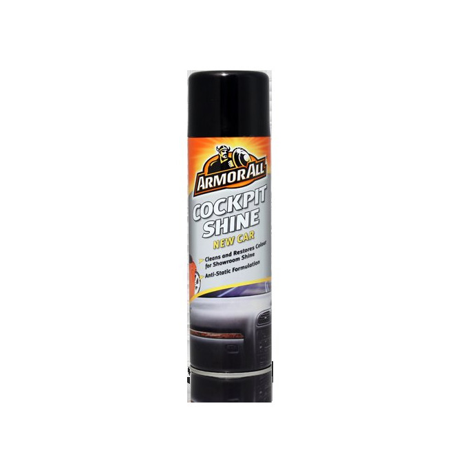 Armor All Cockpit Shine New Car Scent, Paneļa aerosols  500 ml