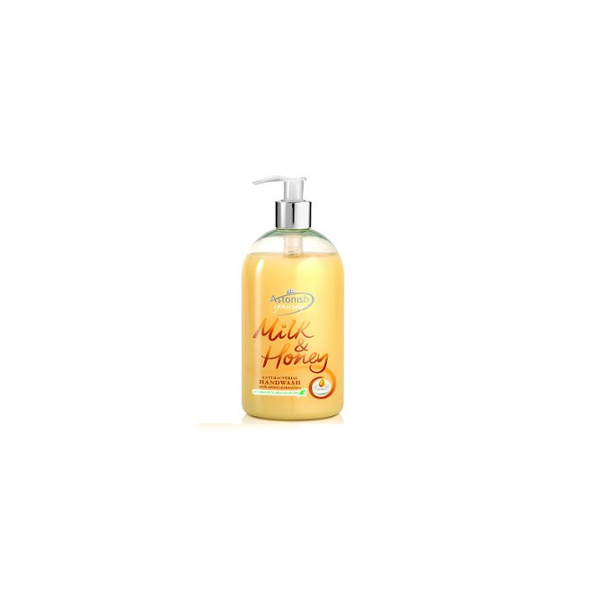x ASTONISH Antibakterinis skystas muilas Milk Honey 500ml