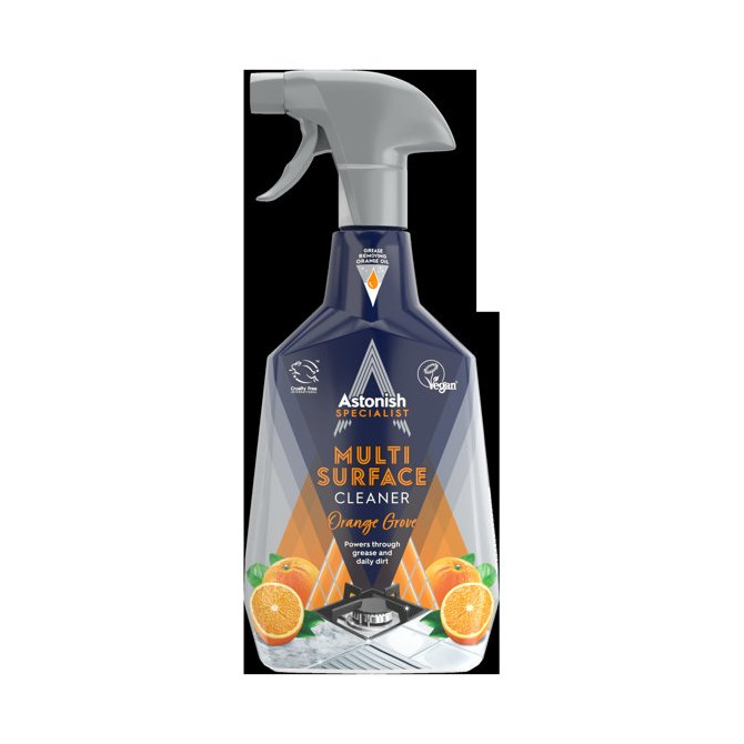 ASTONISH Universalus paviršių valiklis (apelsinų kvapo) 750ml