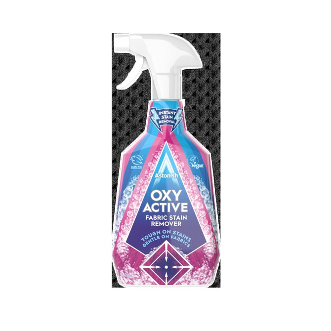 ASTONISH Dėmių valiklis Oxy-Active Fabric Stain Remover Pink Blossom 750ml
