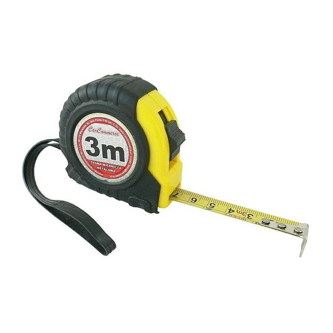 CARCOMMERC CARCOMMERCE Metalinė ruletė 3m 