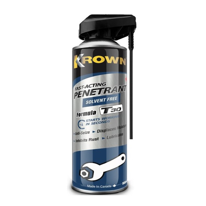 KROWN T30 varžtų ir mechaninių detalių atlaisvinimo priemonė 500ml