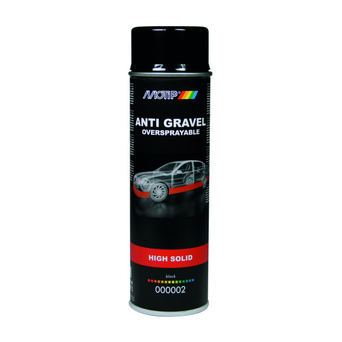 MOTIP Danga automobilių slenksčiams, SOLID juoda 500ml