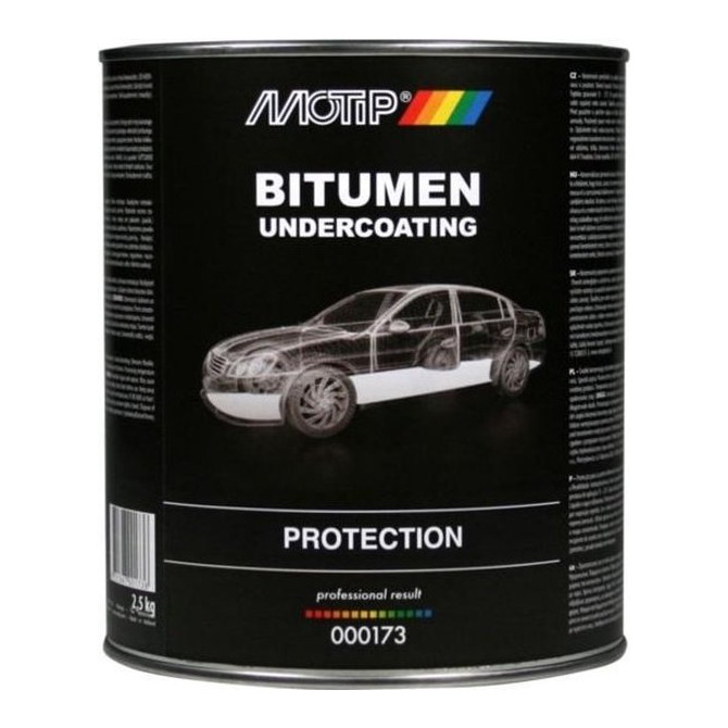 MOTIP Bituminė antikorozinė danga kėbului 2,5 kg
