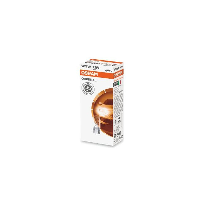 OSRAM Automobilinė lemputė 3W 12V W2.1x9.5D 1vnt