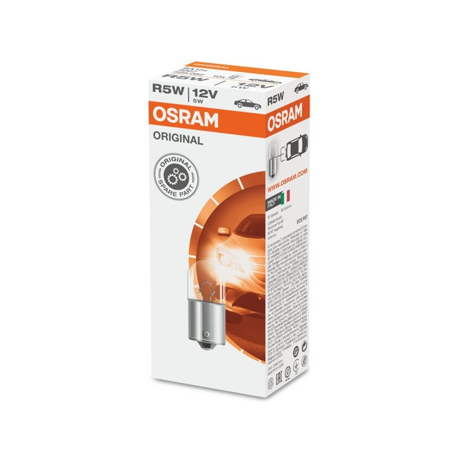 OSRAM ORIGINAL 12V R5W 5W 12V BA15S