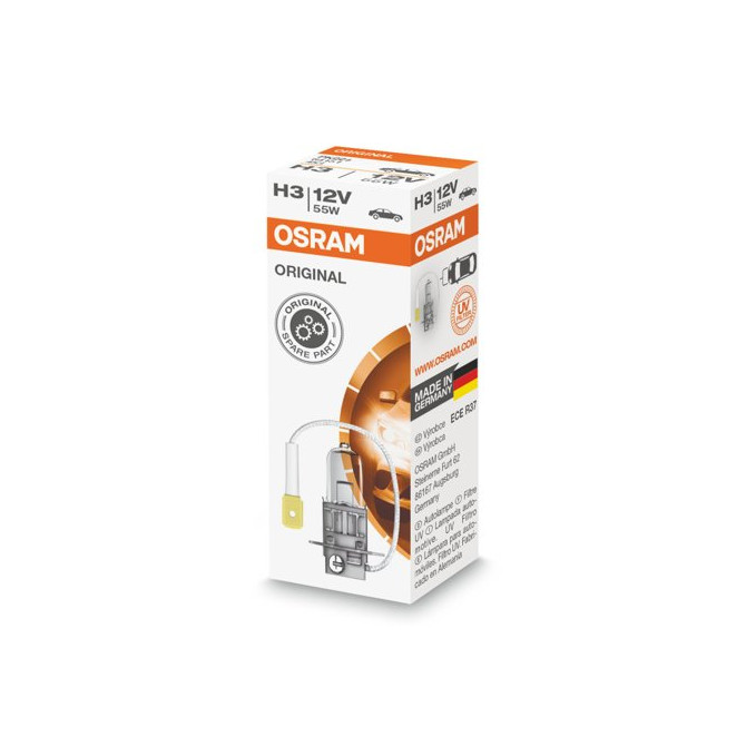 OSRAM Automobilinė lemputė H3 55W 12V PK22S 1vnt