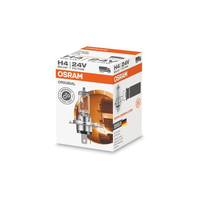 OSRAM Automobilinė lemputė H4 75/70W 24V 1vnt