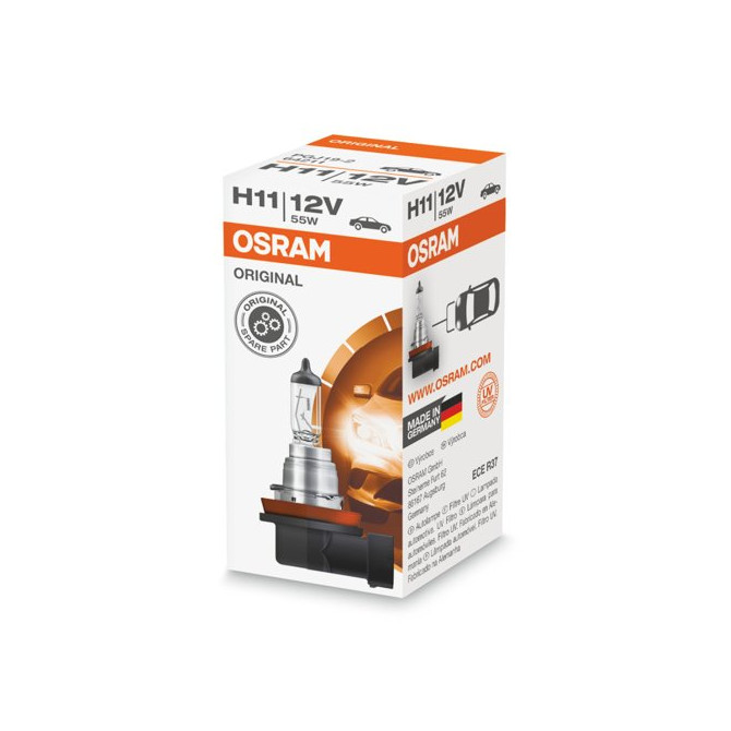 OSRAM Automobilinė lemputė H11 55W 12V PGJ19-2 1vnt