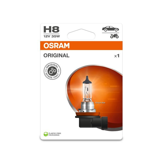 OSRAM Automobilinė lemputė H8 35W 12V PGJ19-1 1vnt
