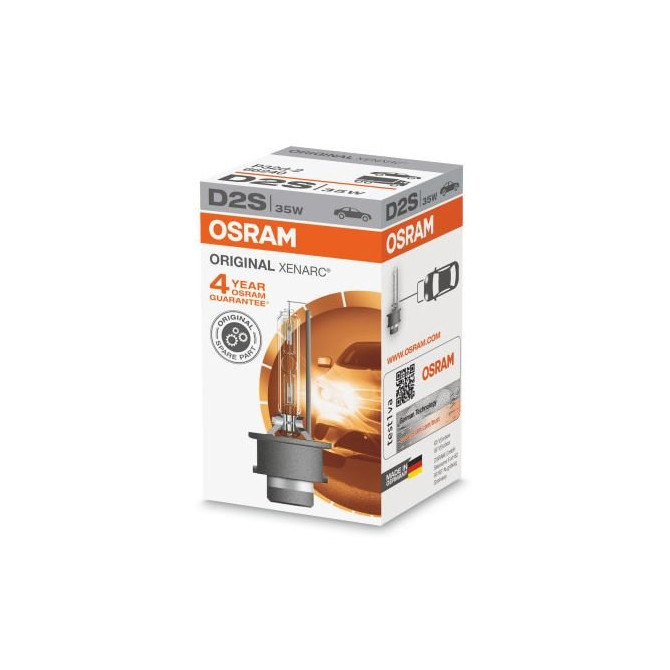 OSRAM XENARC ORIGINAL 35W D2S (4 gadu garantija)