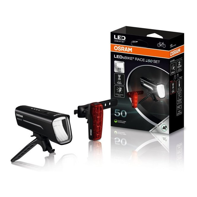 OSRAM LED‘sBike 50 dviračio žibintų rinkinys