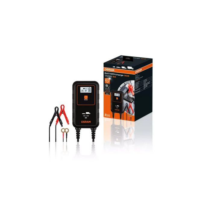 OSRAM Akumuliatorių pakrovėjas BTRYCHRG908