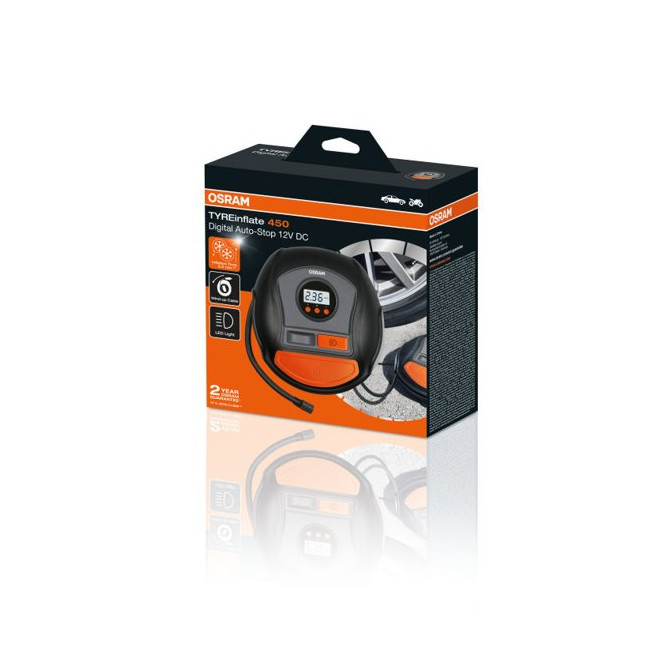 OSRAM Oro kompresorius skaitmeninis 5.5BAR 12V