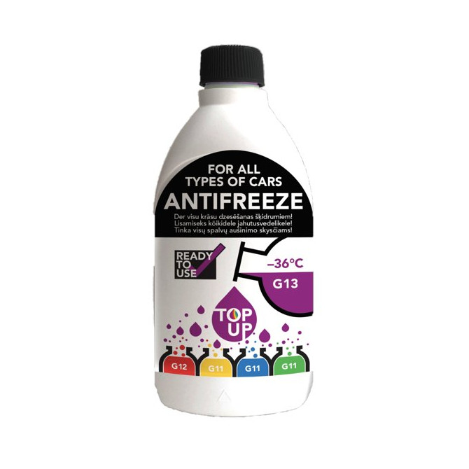 PITSTOP TOP-UP Aušinimo skystis universalus -36°C G13 500ml 