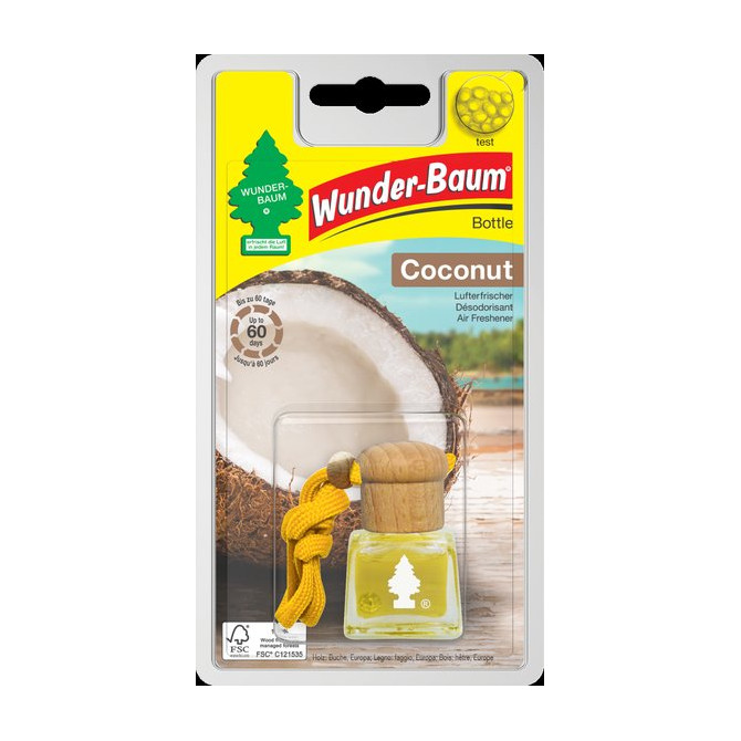 WUNDER-BAUM x WUNDER-BAUM oro gaiviklis buteliuke COCONUT 
