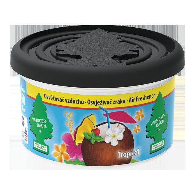 WUNDER-BAUM x WUNDER-BAUM FIBER CAN oro gaiviklis dėžutėje TROPICAL 