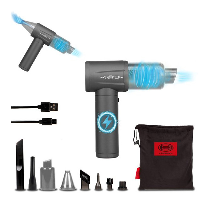 ALCA HEYNER 2in1 VacuDuster Pro akumuliatorinis dulkių siurblys, 90 W, HEPA filtras 