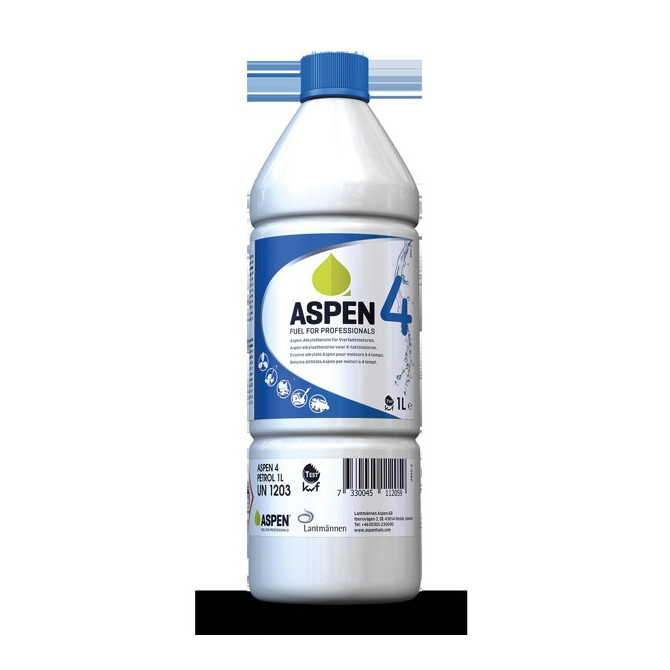  ASPEN Alkilato benzinas 4 taktų varikliams 1L (paruoštas naudoti) 