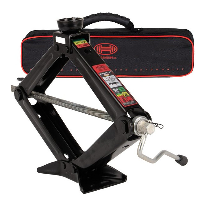 HEYNER Premium žirklinis keltuvas su apvalia atrama 2,0 t