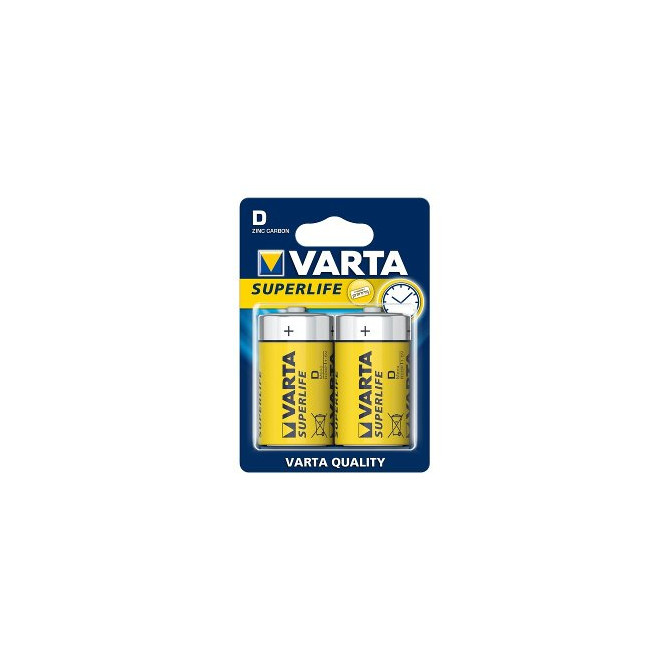  VARTA Elementai Superlife D 2vnt 