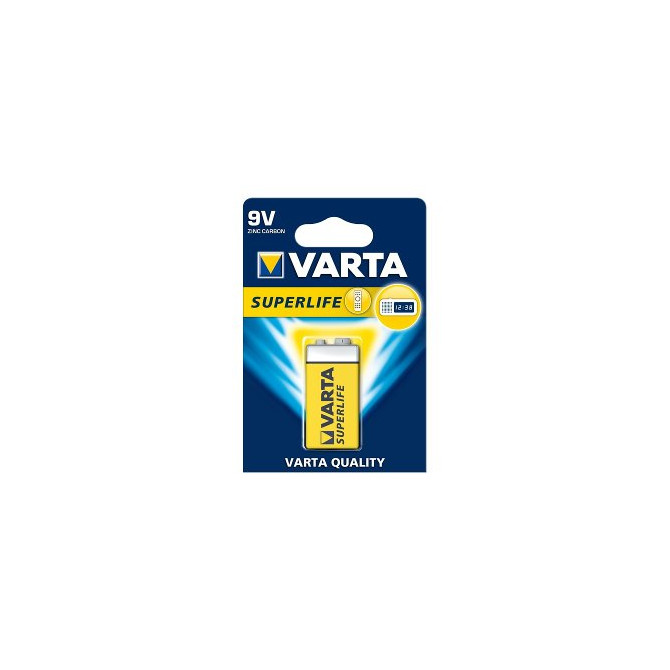  VARTA Elementas Superlife 9V (krona) 1vnt 
