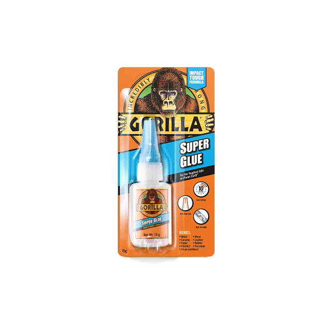GORILLA Universalūs momentiniai klijai Gorilla 15g 