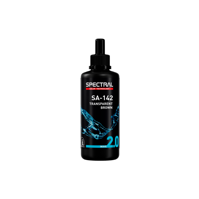 SPECTRAL SA-142 TRANSPARENT BROWN  0.5L pigmentas