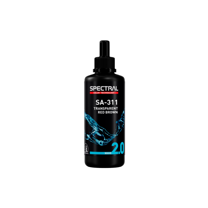 SPECTRAL SA-311 TRANSPARENT RED BROWN  0.5L pigmentas