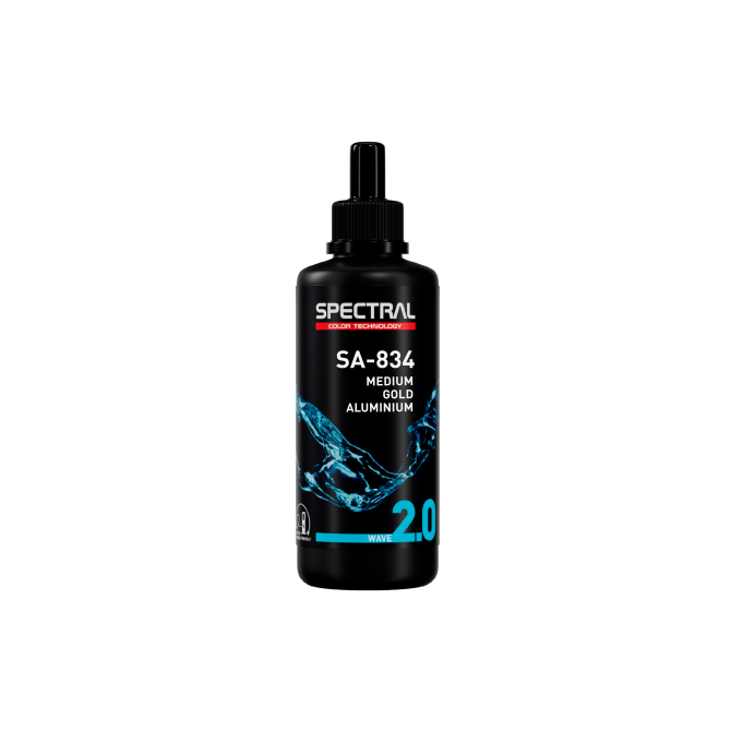 SPECTRAL SA-834 MEDIUM GOLD ALUMINIUM  0.5L 