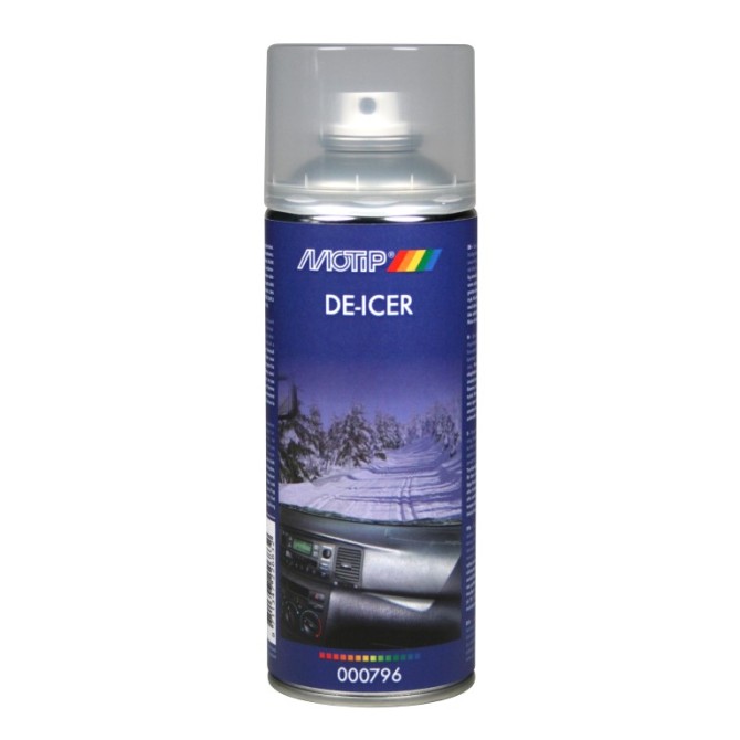 Ledo tirpiklis 400 ml. Motip De Icer aerozolis 000796