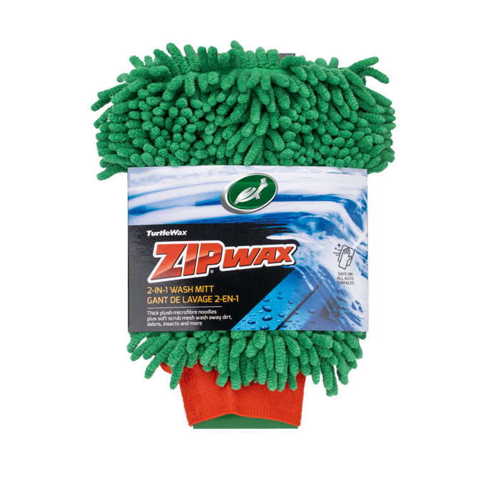 TURTLE WAX Dvipusė plovimo pirštinė Turtle Wax ZIP WAX