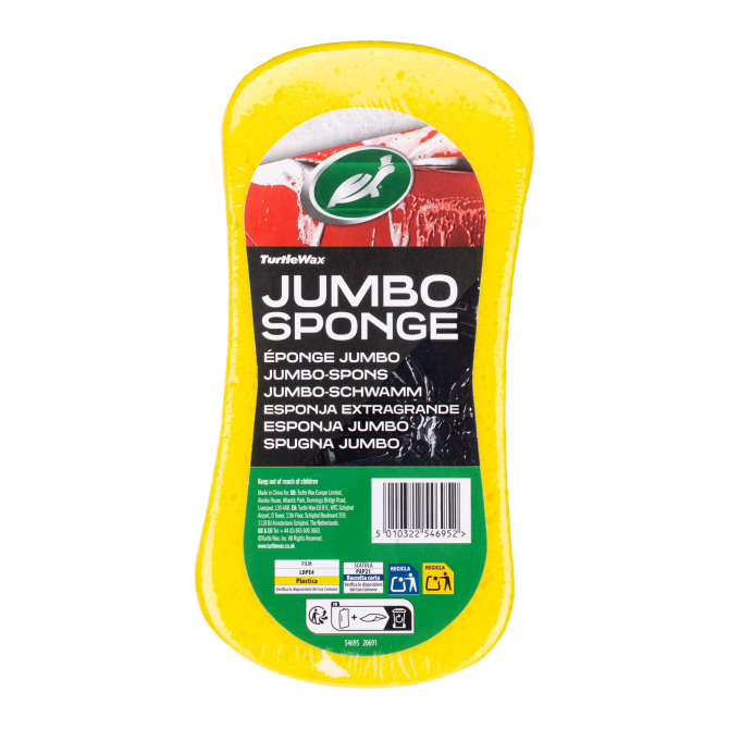 TURTLE WAX Plovimo kempinė Turtle Wax Jumbo 11cm x 22cm x 7cm
