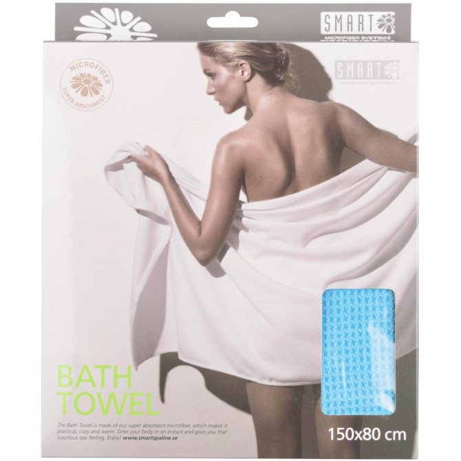SMART Spaline BathTowel blue Dvielis ķermenim 150x80cm 1 gab