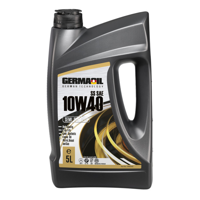 Variklių alyva Germaoil SS SAE 10W40,pusiau sintetinė 5L