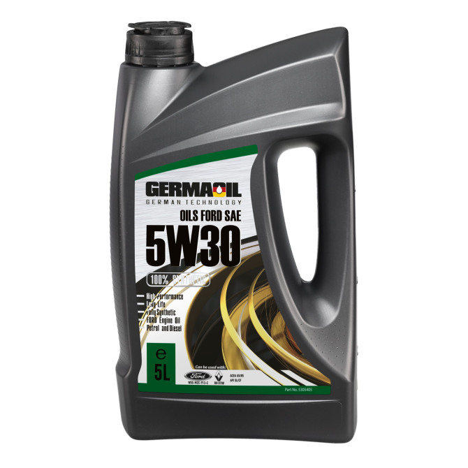 GERMAOIL Variklių alyva Germaoil Ford SAE 5W30, sintetinė 5L Mootoriõli