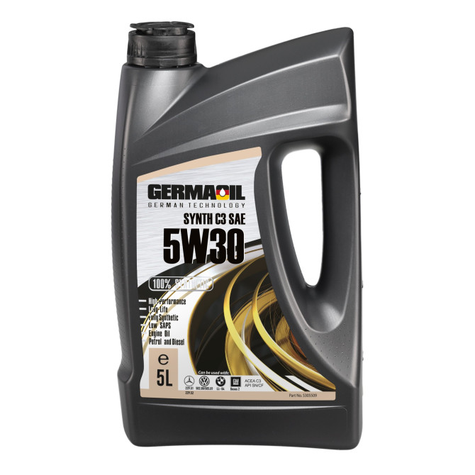 GERMAOIL Variklių alyva Germaoil SYNTH C3 SAE 5W30, sintetinė 5L Моторное масло