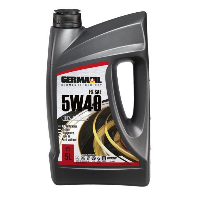 GERMAOIL Variklių alyva Germaoil  FS SAE 5W40, sintetinė 5L Engine oil