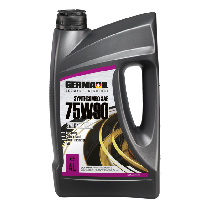 GERMAOIL Transmisinė alyva Germaoil SYNTHCOMBO SAE 75W90, sintetinė 4L Transmission oil