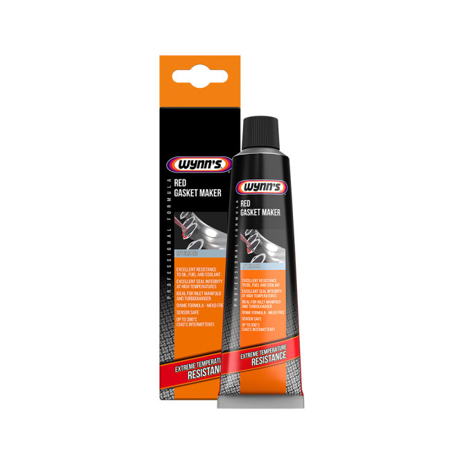 WYNNS raudonas hermetikas PROF 80 ml