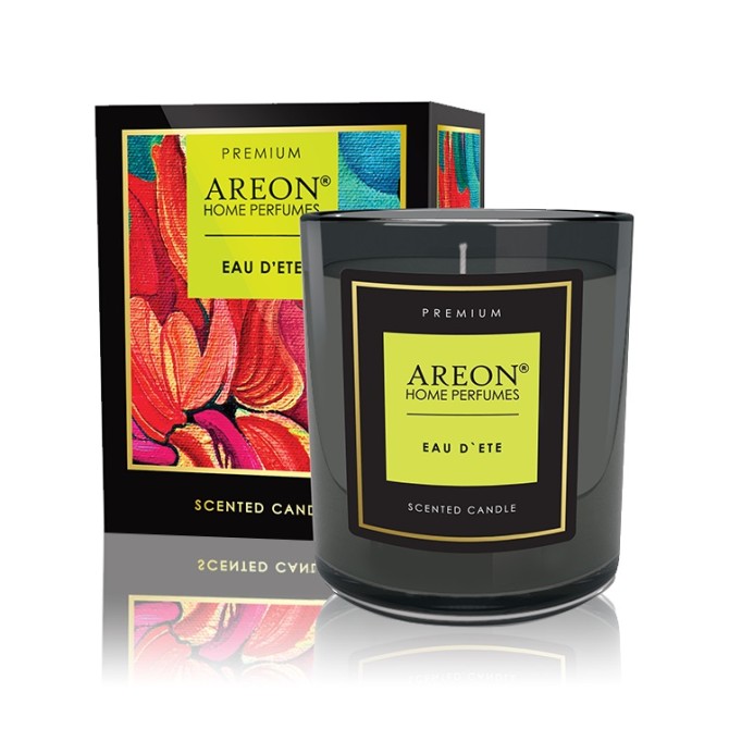 AREON Eau D'Ete scented candle ~25 H