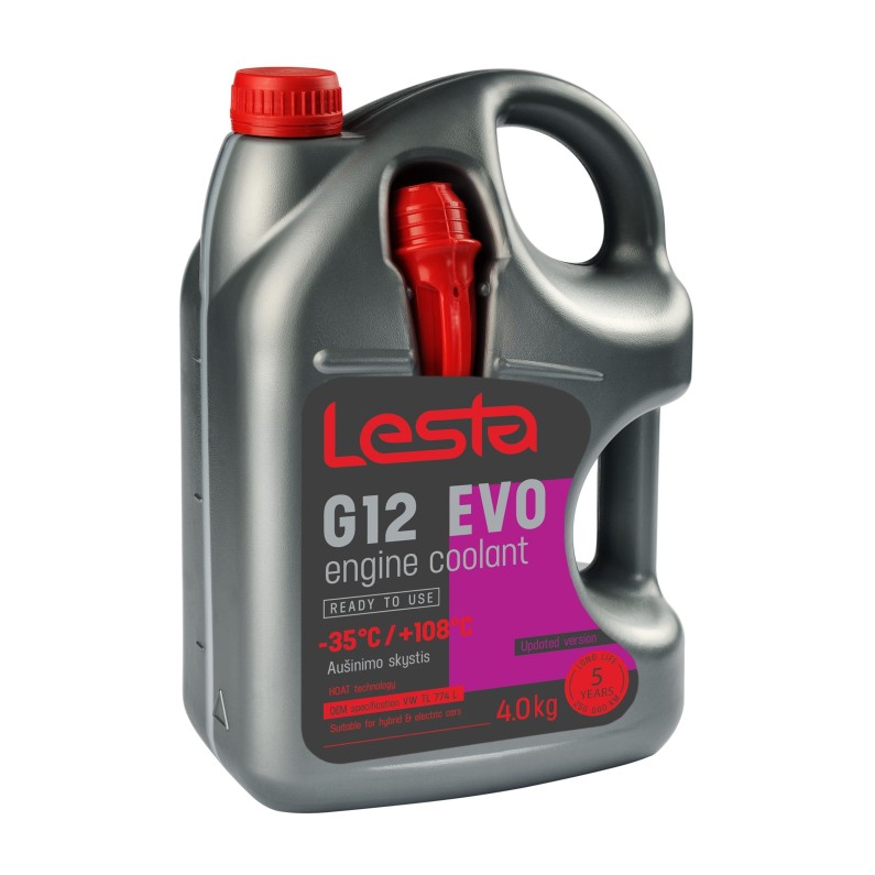 Lesta G12 EVO is the latest coolant for your car