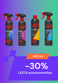 LESTA car care products -30%