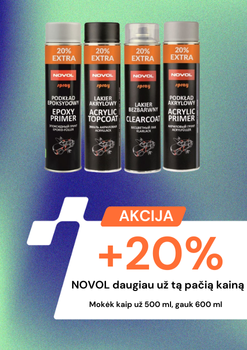 NOVOL daugiau už tą pačią kainą