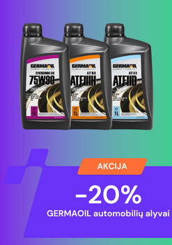 GERMAOIL automobilių alyvai -20%
