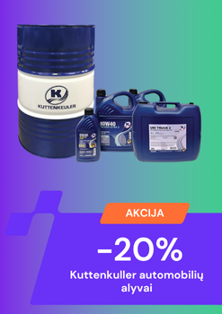 Kuttenkuller automobilių alyvai -20%