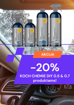 KOCH CHEMIE 0.5 & 0.7 produktams -20%!