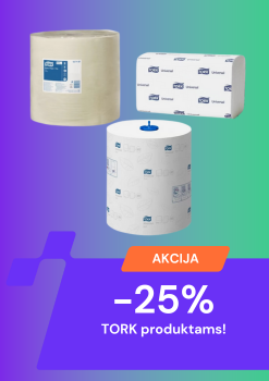 TORK produktams -25%!