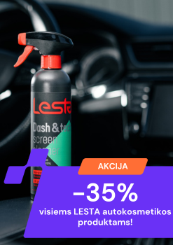 Visiems LESTA autokosmetikos produktams -35%!